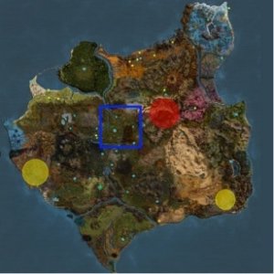Atlas City Run Mining Map